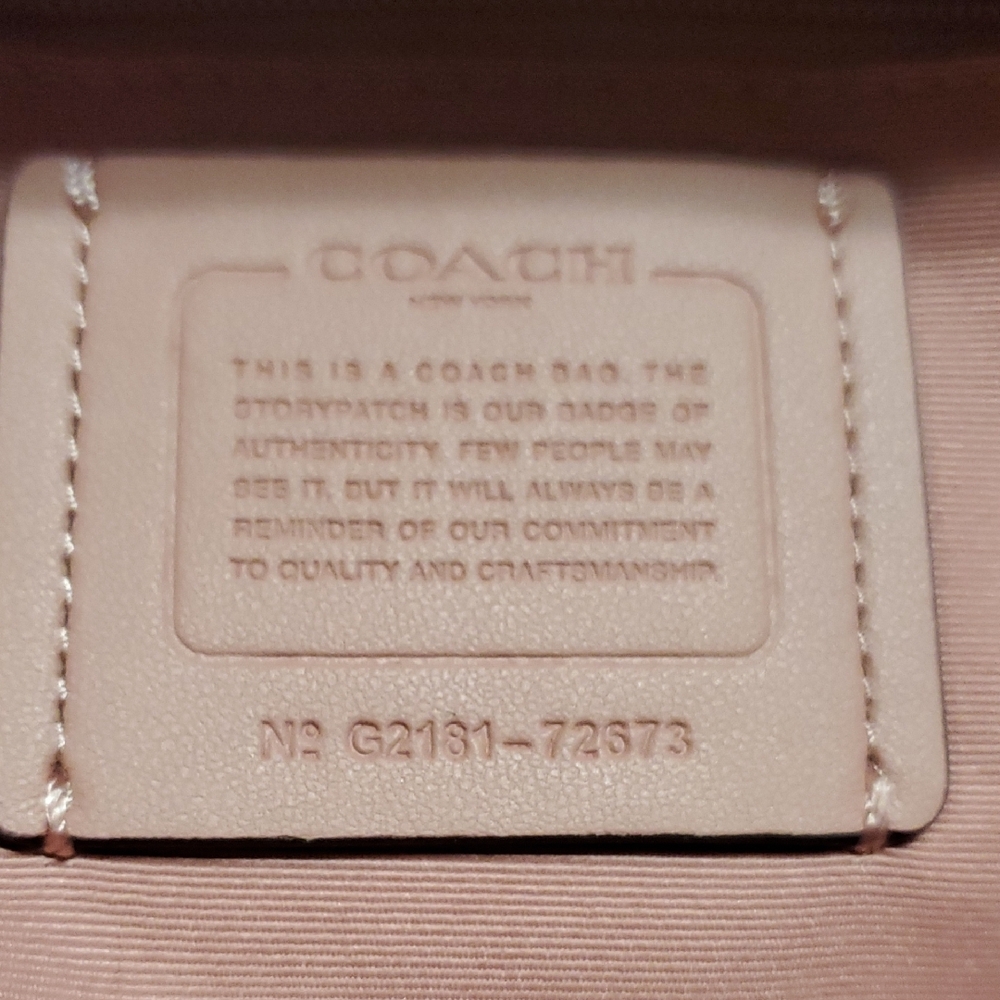 NWOT Coach Town Large Leather Tote in color Blossom💓🌸 - Picture 13 of 14